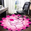 1pc Pink Starry Scooby-DooChair Carpet for Office, Non-slip, Soft and Durable Office Rug for Interior Decoration, Perfect for Office yy250925099