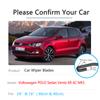 Car Front Wiper Blades For Volkswagen VW POLO Sedan Vento 6R 6C 2009~2017 MK5 Windshield Windscreen Brushes Car Accessories