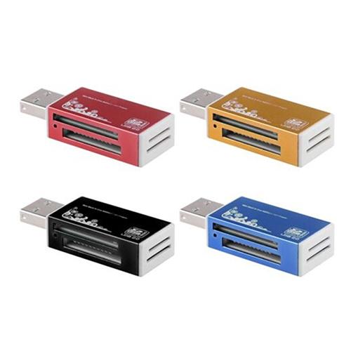 

USB 2.0 Универсальный кард-ридер «Все в 1» для карт памяти SDHC TF M2 MS MS Pro