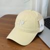 Fashion Hat Korean ins Trend Big Letter P Embroidery Quick Drying Breathable Baseball Cap Soft Top Big Head Face Small Couple Cap