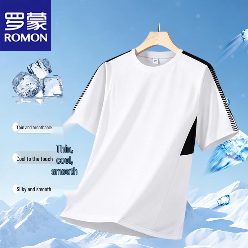 ROMON Men s Summer Lightweight Cooling Quick-Dry T-Shirt 3XL