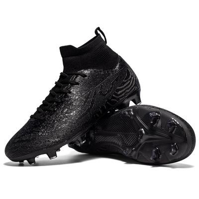Dětské fotbalové boty High-top Outdoor Nail velké pánské sportovní kopačky