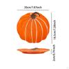 Halloween Ceramic Pumpkin Dinnerware Food Storage Serving Container for Party Table Centerpiece