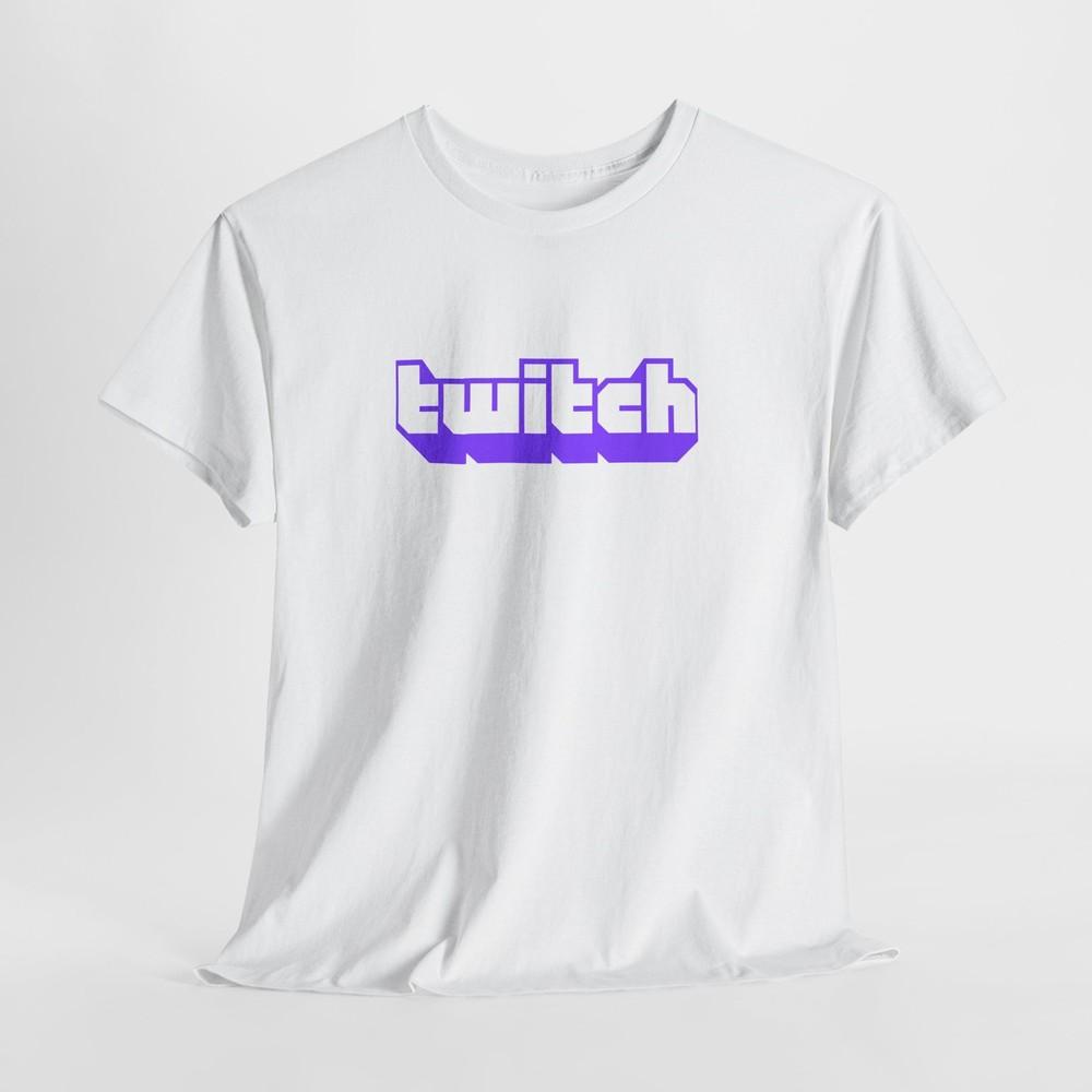 

Twitch T-Shirt – Unisex Streamer Cotton Tee for Men Women or Gaming Fans S