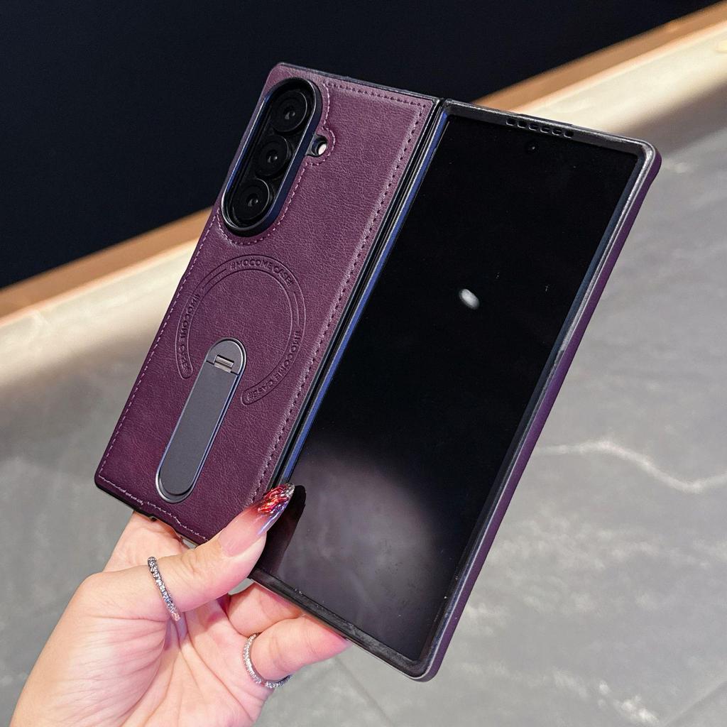 Samsung Z Fold7 Flip pouzdro s 360° otočným stojánkem a magnetickým bezdrátovým nabíjením