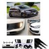 Nebelscheinwerfergitter für den vorderen Stoßfänger für Golf 6 MK6 VI GTI GTD R R20 von 2008 bis 2013, Nebelscheinwerfer Windabweiser