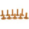10pcs Rubber Golf Tees Durable Golf Trainer Aid Tee Holder Driving Range Golf Accessory
