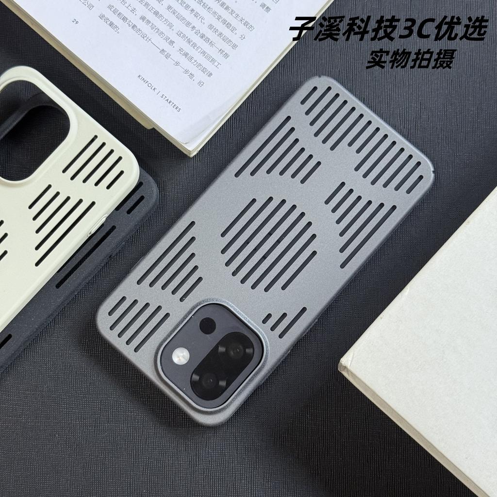 Case For OnePlus 13 13T 13s Matte Hard New Model Magnetic Rock Sand Heat Dissipation Protect Back Cover For OnePlus 13s 13 Shell
