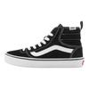 Vans Ashwood Hi High top Skateboard Shoes Women's Black White Sneakers VN000D96BA2