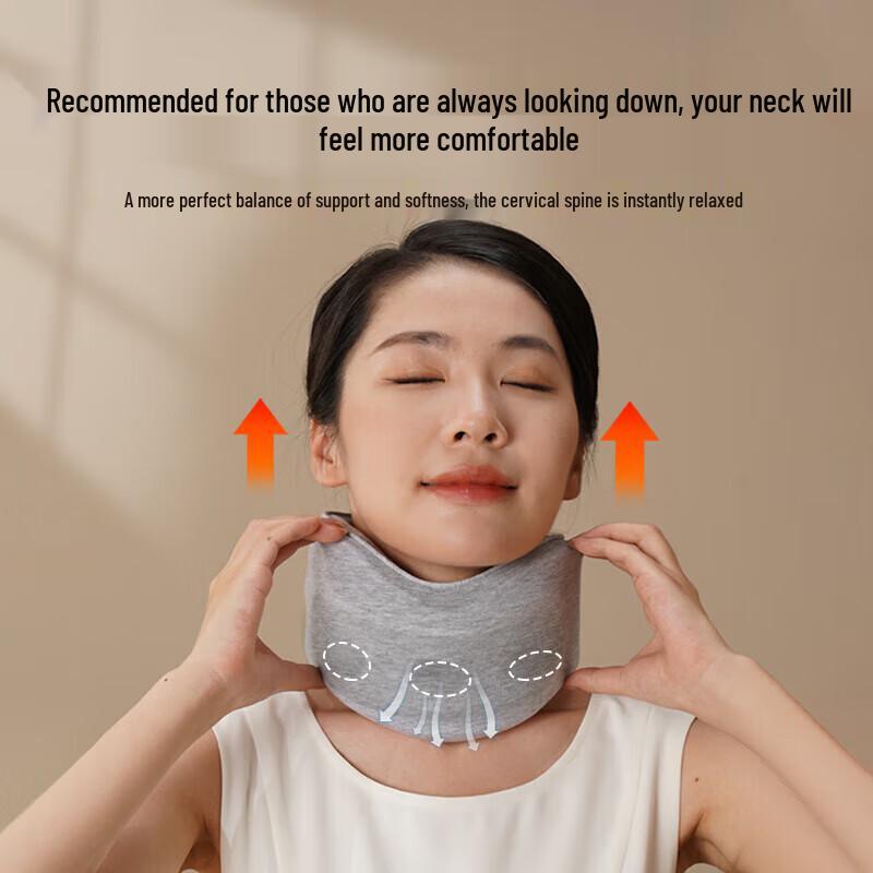 Hezheng Heated Travel Eye Mask & Neck Pillow Set