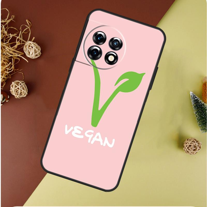 Veganism Vegan Quote Phrase For OnePlus 13 13R 12 12R 11 9 10 Pro 8T 9RT 10T 10R N20 N30 Nord CE 2 3 4 Lite Phone Case