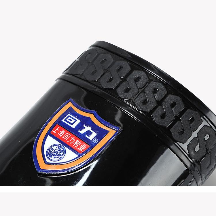 Rain shoes adult plastic rain shoes high-top short rain boots waterproof, non-slip and wear-resistant overshoes water boots