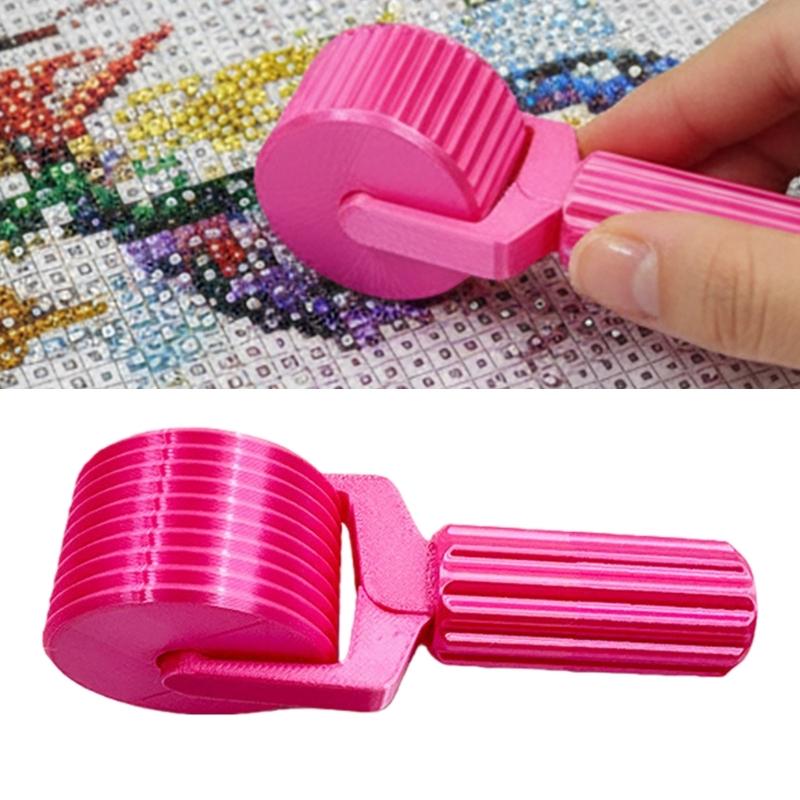 Rolling Plastic Crafting Tool For Beads Art Projects With Nonslip Fatigue Grip Designs