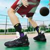 New basketball shoes men low top breathable anti-slip actual combat training student sports shoes luminous friction sound