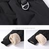 Winter Clothes Men's Thick Pants Velvet Fleece Pants Waterproof Outdoor Sportswear Sweatpants Trousers For Men