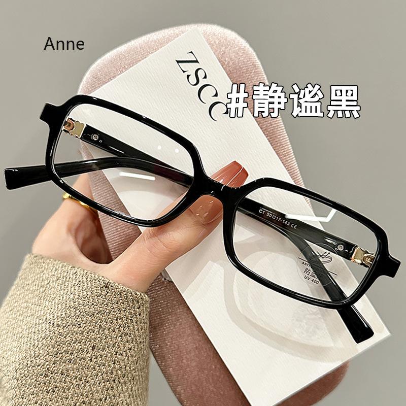 

Fashion Retro Square Myopia Glasses for Women Men Transparent Optical Prescription Eyewear Minus Diopter -4.0
