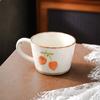 Ceramic Mug Creative Hand-painted Coarse Pottery Coffee Mug Office Afternoon Tea Milk Cup Juice Cup Water Cup Household Goods