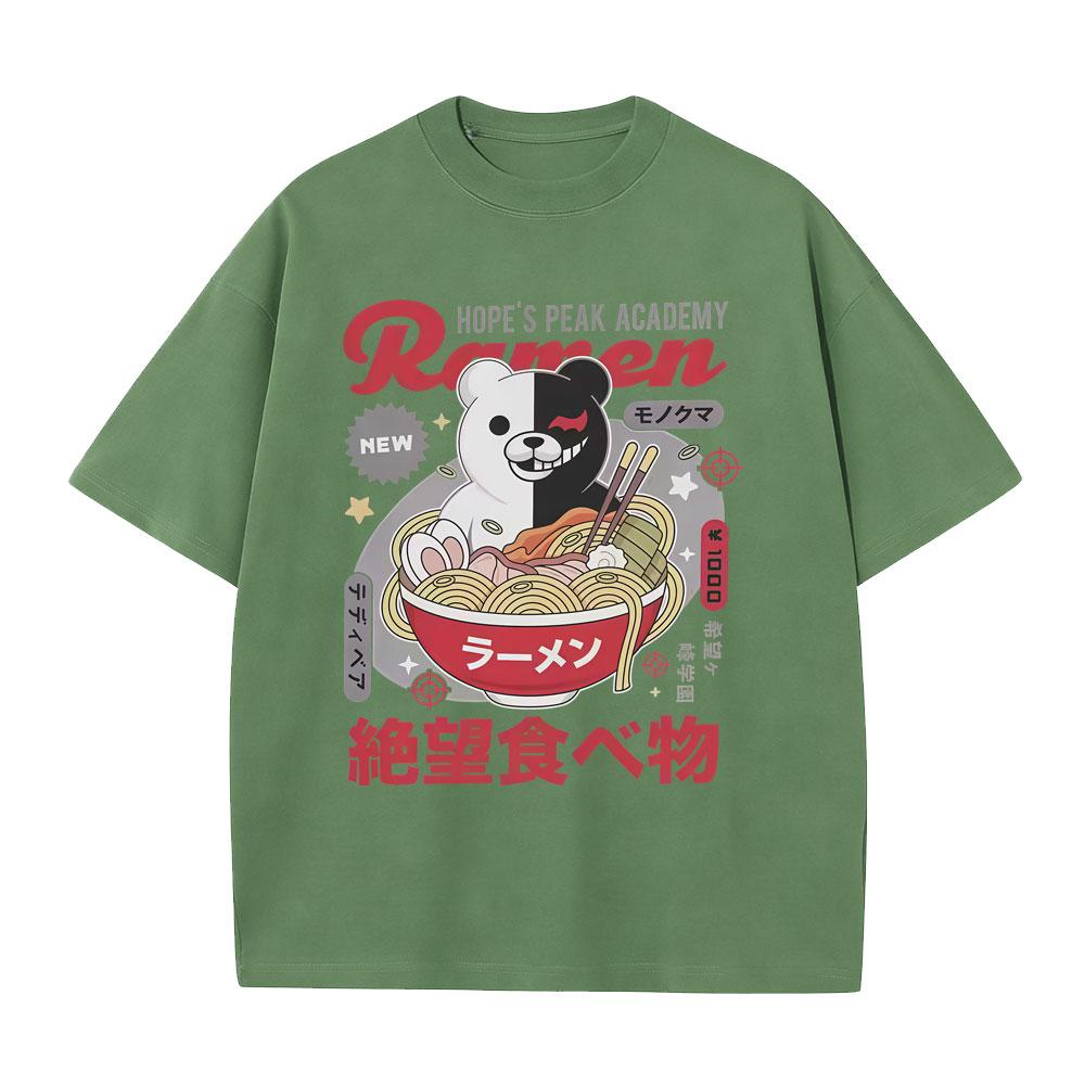 Anime Hopes Peaks Academy Danganronpa Eat RaUnisex Graphic Tshirt Unisex Women Funny Vintage Japanese Style T Shirts Cotton Tshirts