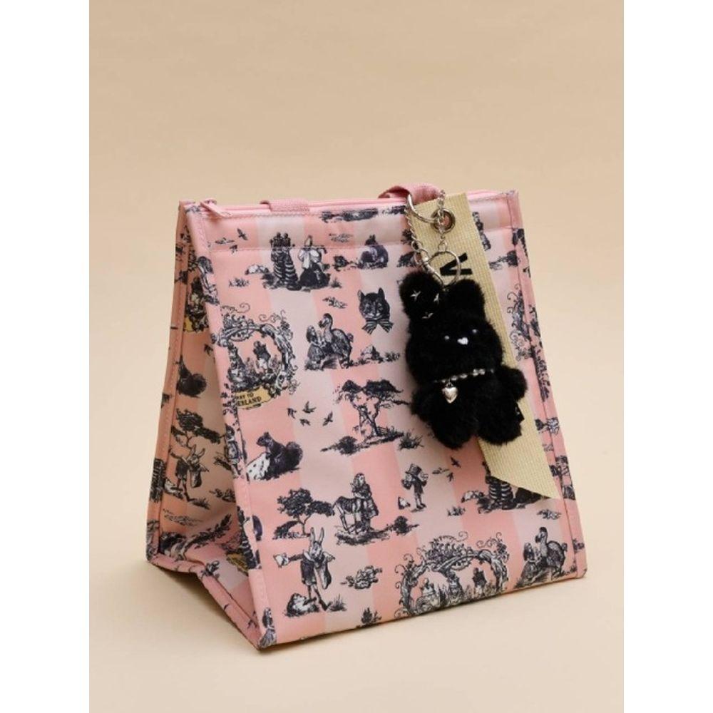 MOSSGARDEN1919 Boku Boku Charakter Schlüsselanhänger Stern Kubischer Hase (Schwarz)