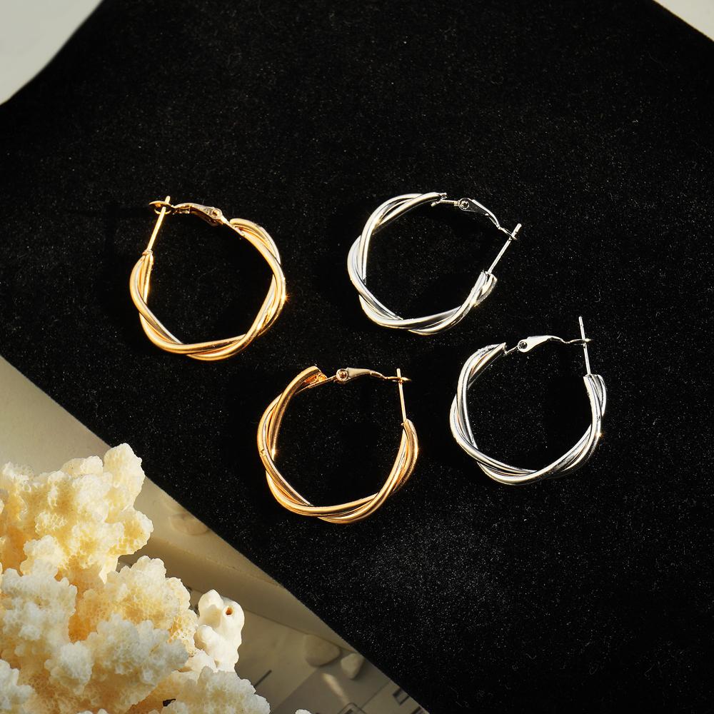 Geometric Elegant Luxury Women's Earrings Versatile Nightclub LARGE PENDANT EARRINGS