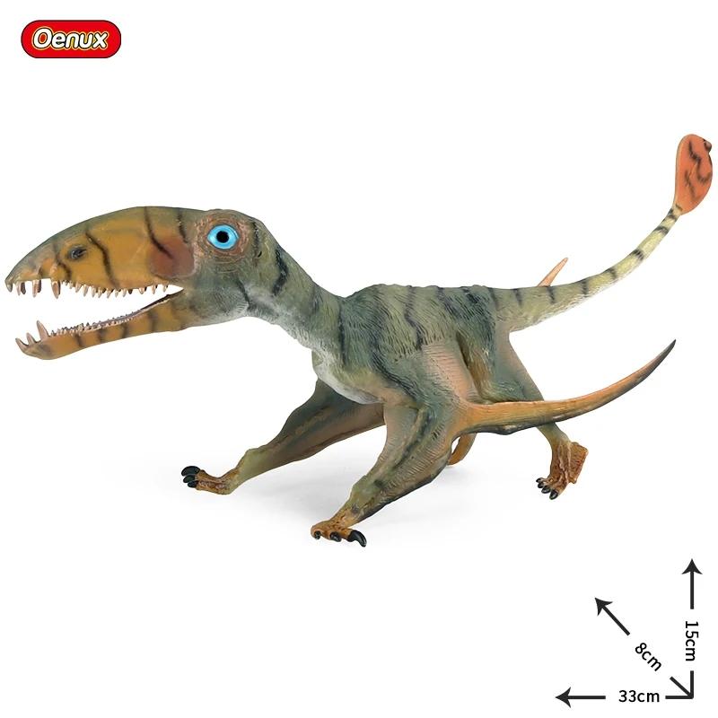 Oenux Classico Giurassico Dinosauro Giocattolo Quetzalcoatlus Ljahjas Pterodattilo Action Figures Animali Modello PVC Collezione Giocattolo per Bambini