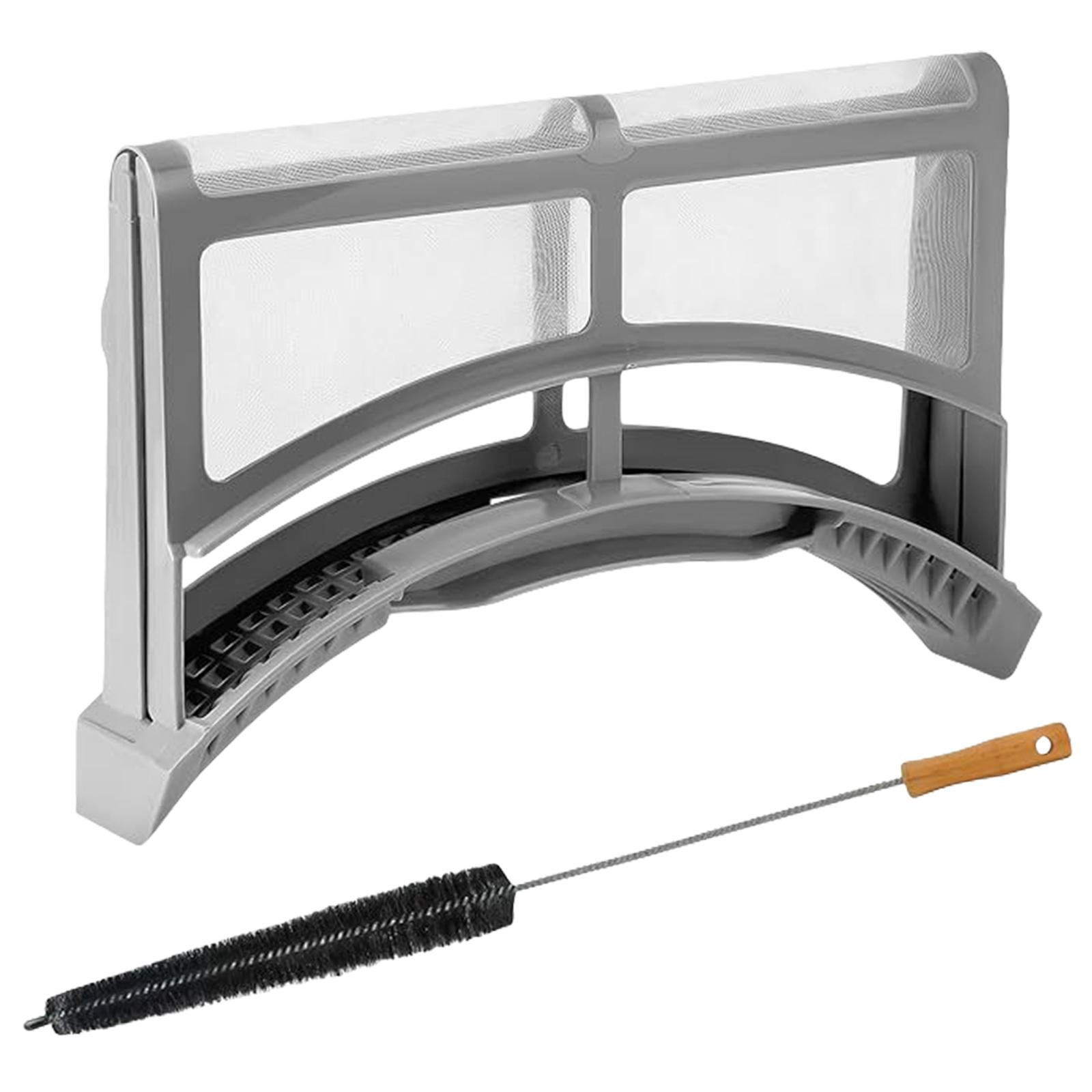 

Multifuntional Dryer Filter Screen with Cleaning Brush Dryer Accessories Fiber Texture Suitable for Frequent Laundry