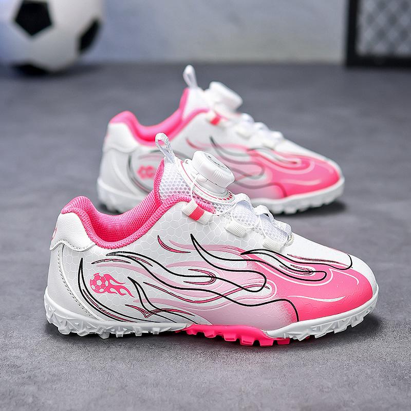 New Men Kids Soccer Shoes Boys Non-Slip Training Shoes Professional Football Boots Ultralight Match Cleats Grass Drop Shipping