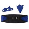 [ABOOFAN] Cummerbund, Bow Tie, Pocket Square 3-Piece Set - Tuxedo, Formal Suit, Men's Tailcoat, Wedding, Party, Adjustable Size (Royal Blue)