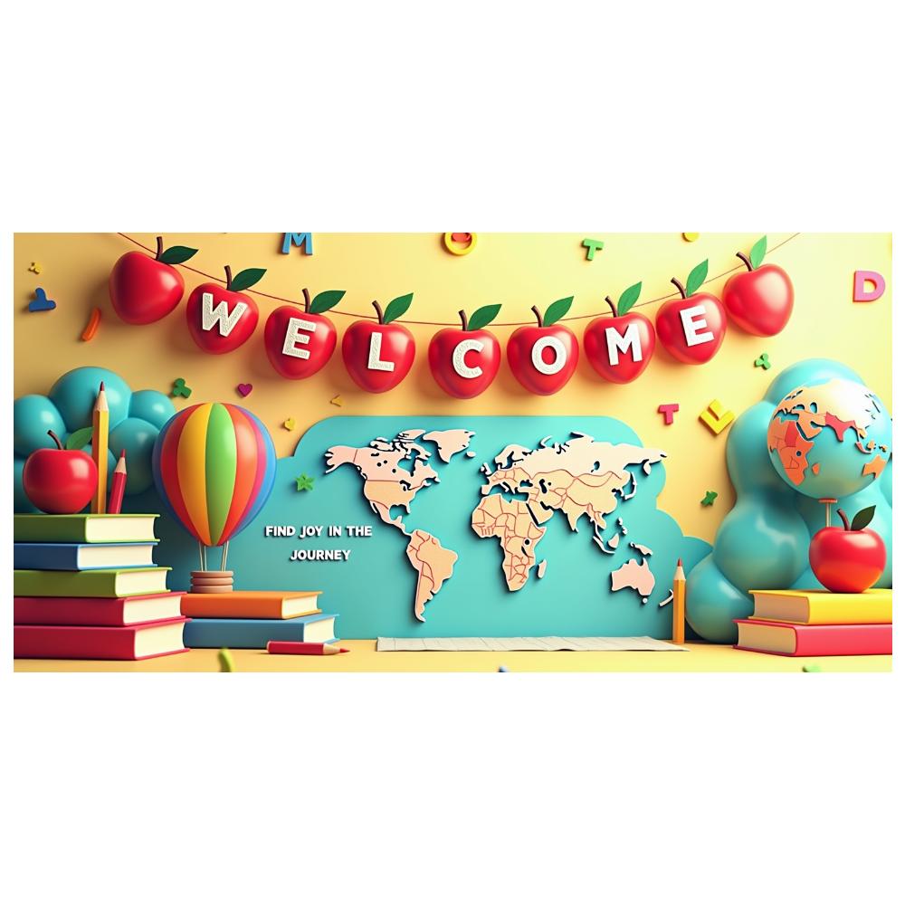 Customizable   Welcome Banner   Event Sign   School Decor   for  Reception Teachers’ Day Campus