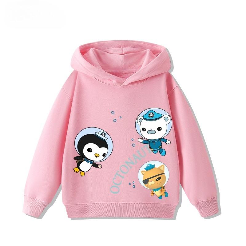Children's Hooded Sweatshirt for Autumn and Winter Is Warm and Cute It's A Casual Children's Top