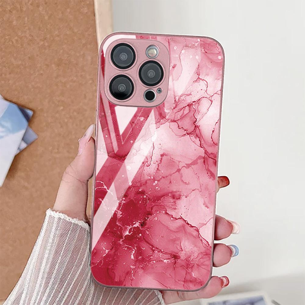 Marble Pattern Phone Case For Samsung Galaxy S25 S24 S23 Ultra Case A56 A17 A55 A16 A26 A54 A53 A34 A36 S21 FE Shockproof Cover
