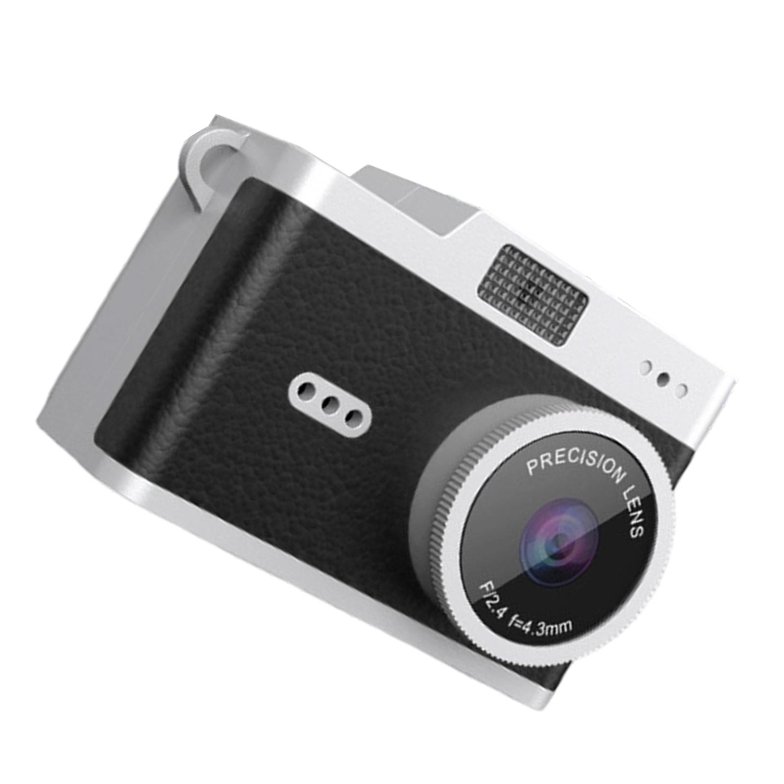 

Classical Miniature Camera Simple Plugs and Play Operation Instantly Photo Video Capture Wireless Smartphone App Control зелёный