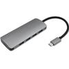 Adattatore Hub Qoltec USB-C 3.1 5 in 1 | 4x USB 3.0 | DC