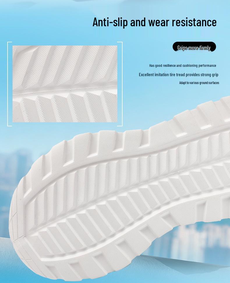 8CM Height Increasing White Dad Sneakers, Thick Sole Retro Casual for Spring and Autumn