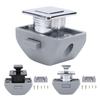 RV Push Cabinet Lock Metal Push Button Keyless Cupboard Drawer Compartment Latch Lock Catch for Cara