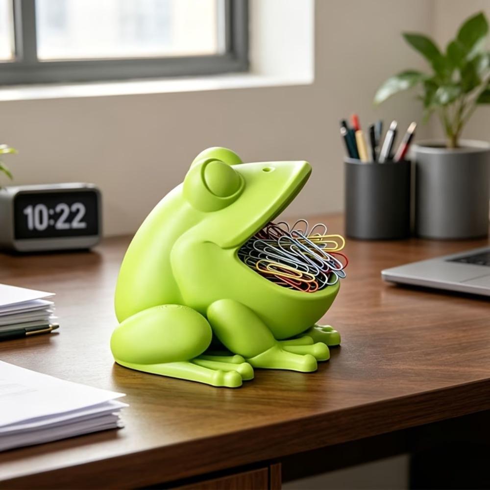 3D Printed T-Rex Pencil Holder Large Capacity Frog Animal Dinosaur Desk Organizer PLA Material Stationery Storage