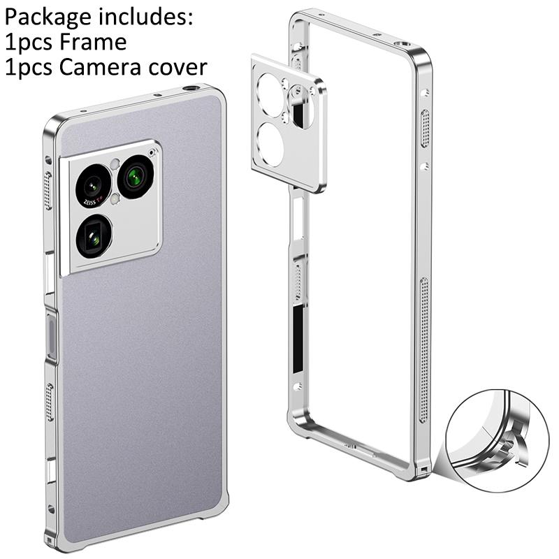 For Sony Xperia 1 VIII Detachable Metal Camera Protect Ultra-Thin Case For Sony Xperia1 VIII Metal Frame Shockproof Cover Bumper