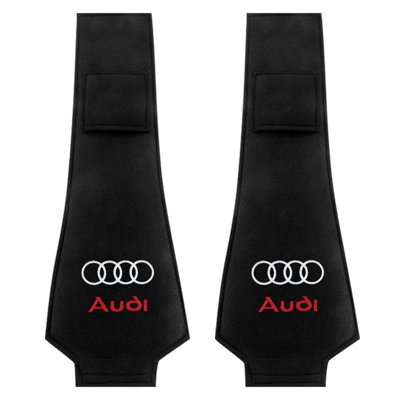 1pcs Car Seat Back Headrest Pillow Dustproof Cover for Audi C5 C6 C7 A4 B6 B8 B7 A6 A3 A5 Q3 Q5 Q7 8P S3 S5 S1 S4 S2 RS3 RS4 RS5 RS6 RS8