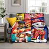 Space Patrol Pals Blanket Flannel Blanket for Bed, Sofa, Camping, Hiking, Picnic Essentials, Gift for Family Fan Gifts