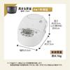 Zojirushi Rice Cooker, 5.5 Cups, White, NW-VJ10-WA