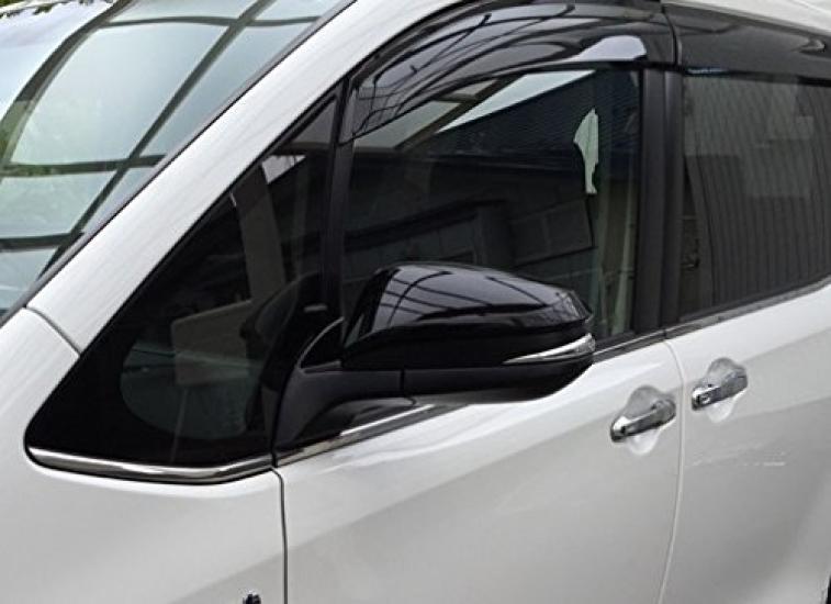 Toyota Genuine Parts Door Mirror Covers and Right for 60 Series Also compatible with 80 Series Black Genuine (TOYOTA) (Left Set) Harrier. Noah!