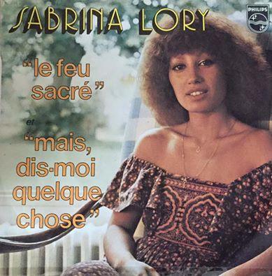 

7inch Record SABRINA LORY Le Feu Sacr 6042017 Philips 1975 France SoulFunk Used