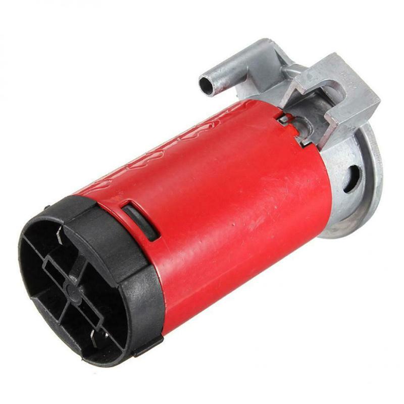 12V 150DB Automotive Electrical Horn Air Pump Horn Air Compressor Horn Red Silver Motor Loud Compressor For Truck Van Lorry Boat