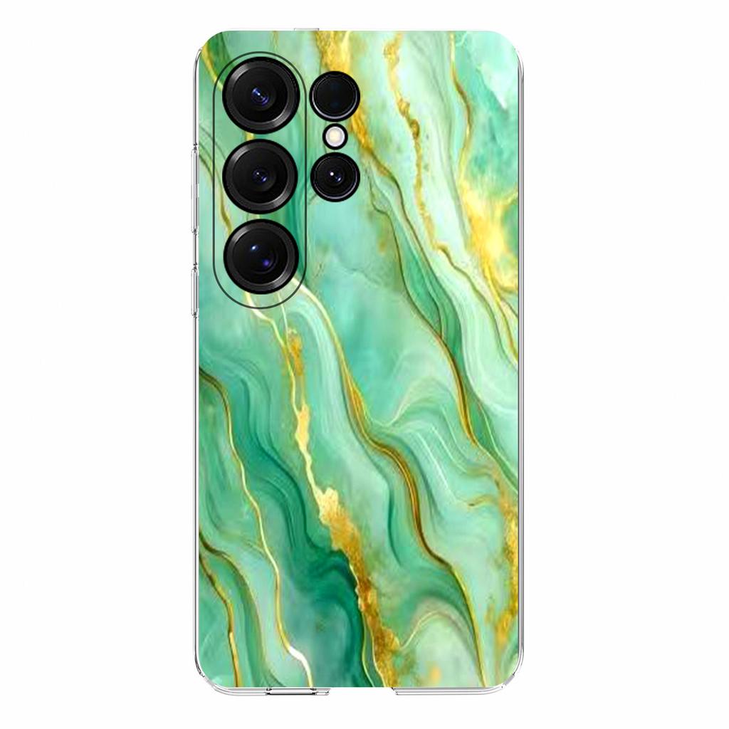 For Samsung Galaxy S26 Ultra Case Marble Pattern Printing Soft TPU Phone Cover