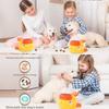 Abs Material Pet Automatic Food Dispenser For Cats And Dogs With Toy Design