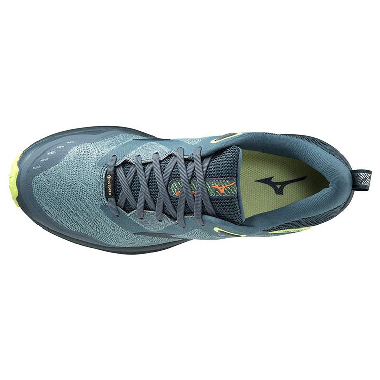Mizuno Wave Rider Gtx Comfortable Durable Low-Top Running Shoes Men sneaker Dark-Green J1GC217924