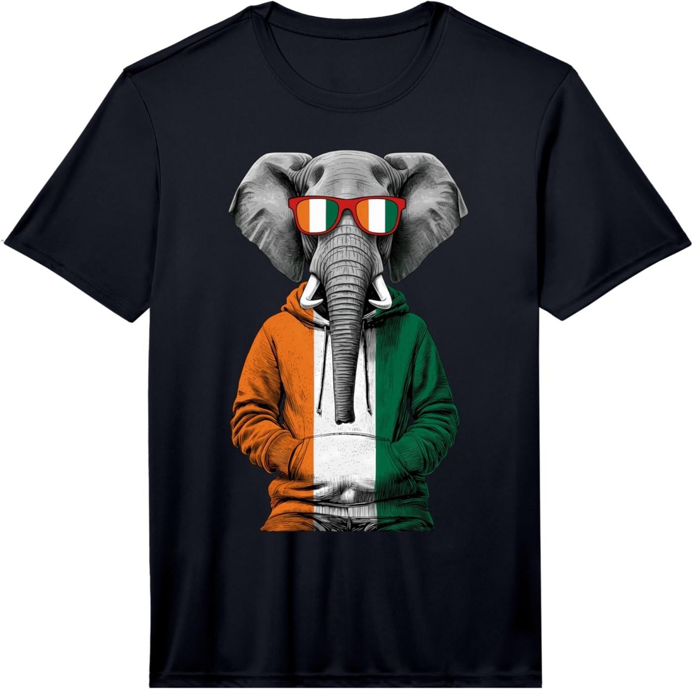 Ivory Coast Flag Ivorian Roots Cote D Ivoire Performance T- Unisex T-Shirt S