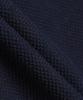 BROOKS BROTHERS Tuck Knit Full Zipper Sweater (Navy) (Bbwzmbg103)