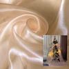 DIY Christmas Tree Bow Decoration Transparent Pearlescent Slightly Hard Organza Fabric Wedding Floral Wedding Dress Gowns Fabric