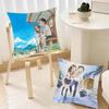 Teasing Master Takagi-san Anime Pillow Case Square Pillow Bedroom Sofa Leisure Comfort Cushion Car Home Decoration